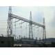 750KV Tubular Steel Structures , Power Transformer Substation