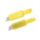 Yellow Tattoo Needle Cartridges Pen Easy Use For Eyebrow Permanent Makeup