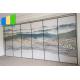 65 MM Thick Moveable Acoustic Partition Wall No Floor Track