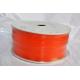 Orange Color Abrasion Resistant Urethane Round Belting For Packiagng Machines