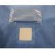 Rectangle Shape Fluid Collection Pouch EO Sterilization for Surgery Procedures.