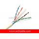 UL Lan Cable Cat6 FTP 23AWG 4Pairs OD6.5mm TIA/EIA 568-B.2 Standard