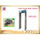 6 zones walk Through Metal Detector Designed for Hotel / Metal Bomb Detector Gatey