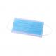 Blue 3 Ply Disposable Medical Face Mask Anti Germs With Elastic Earloop