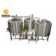 SS304 / 316 Beer Making Machine 1.5Kw Power Raker Automatic Control