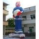 advertising inflatable tiger man model with custom logo printing