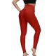 Seamless Womens Patterned Gym Leggings High Waisted Polyester And Spandex