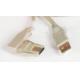 FRU73Y0693 Standard USB to angle Powered USB  to 1x4PIN 3.8M cable for IBM