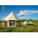 Cone Shaped Weatherproof Luxury Glamping Tents with Wooden Flooring