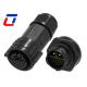 30A DC Waterproof Data Cable Connector IP67 20 Pin Self Locking Multi Core Structure