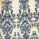 Fantasy Design Beaded Sequins Lace Fabric For Party Dress