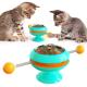 Rolling Scratching ABS Spinning Ball Cat Toy / 3 In 1 Teaser Cat Toy Improve IQ OEM