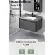 Space aluminum wash basin cabinet combination bathroom rock plate integrated washing station small household type wash b