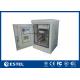 Two Doors IP55 Outdoor Telecom Enclosure Anti Corrosion With Rectifier Power System
