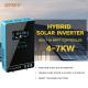 230V Pure Sine Wave Solar Inverter MPPT On Off Grid Solar Inverter 6500W