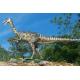 Life Size Realistic Animatronic  Customized Gallimimus Dinosaur Yard Statue