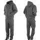 Custom made comfortable soft fitness embroidery cotton/polyester casual men latest design tracksuit