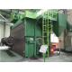 6min/rod Steel Bar auto blasting machine For Wire Rod Cleaning