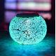 Color Changing 4.13 Inch Glass Ball Decorative Solar Garden Lights