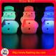 PVC led flashing snowman Traditional Christmas Decorations lighting HL-C1325