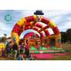 0.6mm Airtight PVC Inflatable Fabric Vinyl Coated  Kid Amusement Water Park Anti UV
