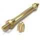 Stonestumble CNC Machining Brass H62 Threaded Linear Shaft