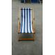 outdoor wooden leisure chair,  beach chair