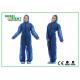 Disposable Non Woven PP Medical Suit Isolation Gown Coveralls With Hood Without Feetcover