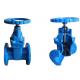 Flanged Cast Iron DN25 Resilient Seated Gate Valves Industrial Control Valves