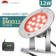 12W 480LM 500ma LED Underwater Swimming Pool Lights VDE IK10