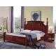 Tall headboard $200/set Walnut painting Rubber Wood Bedroom Furniture set in Pine bedboard