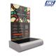 Digital Lcd Table Menu Power Bank With Charging Indicator Grey Or White