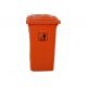 Impact resistance 240L Plastic space saving kitchen Waste bins will not fade
