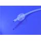 Integrated Bend Tip Indwelling Bladder Catheter , Silastic Foley Catheter