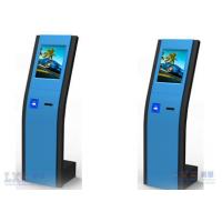 Floor Standing Self Service Banking Kiosk Machine With Rfid Card Reader
