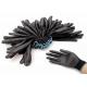 Nylon Liner Polyurethane Coated Gloves , Anti Oil PU Leather Gloves
