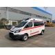 Hospital Transfer First Aid Ambulance Gasoline Type 156km/H Speed