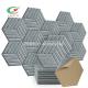 Customization Hexagon Acoustic Panels High Density Polyester Fiber For Office