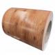Wood design ppgi 0.36x1250mm / wood steel coils zinc 100