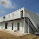 Two Story Flat Pack Container House Modular Design Convenient Transportation