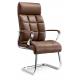 Modern Brown High Back Task Chair , Tall Back Desk Chair For Secretary