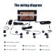 HD 1080P CCD 360 Degree Bird View System Sony IMX307 For Car