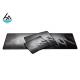 Locked Edge Neoprene Mouse Pad  , Gray Gaming Mouse Pads Non Toxic Material