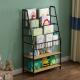 LH Width 350mm Iron And Wood Shelves , Wood And Iron Bookshelf