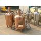 CIP Cart Stainless Steel Beer Brewing Equipment 400L 2 / 3 / 4 Vessles