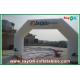 Wind-resist White Inflatable Arch 400D Oxford Cloth for Advertising Campaign
