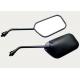 Honda Crusier Motorcycle Rear View Mirrors , Square Motorcycle Mirrors