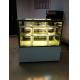 Saving Energy Cake Display Freezer Cabinets Freezer With Aspera/ Danfoss Compressor