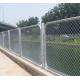 40x40 6.0mm Diamond Chain Link Fence Galvanized Wire Mesh Security
