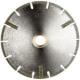 U - Slot Electroplated Diamond Cutting Blade Straight Protection Low Noise Performance